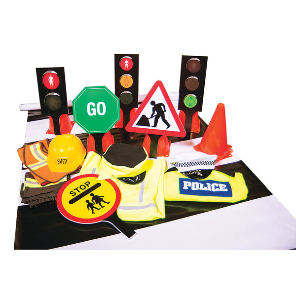 ROLE PLAY, SUPER DELUXE ROAD SAFETY SET, Set