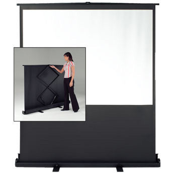 VERTIGO ASSISTED LIFT PORTABLE FLOOR SCREEN, Video format H x W, 900 x 1600mm