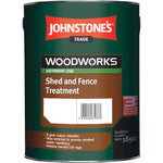 EXTERIOR WOOD PRESERVER, Shed and Fence Treatment, Light Brown, 5 litres