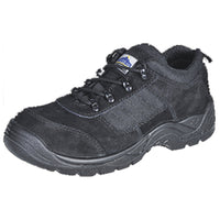 UNISEX SAFETY FOOTWEAR, Trainer - Black, Size 5, Pair