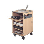 MM90 MULTI-MEDIA PROJECTOR CABINETS, Beech laminate finish